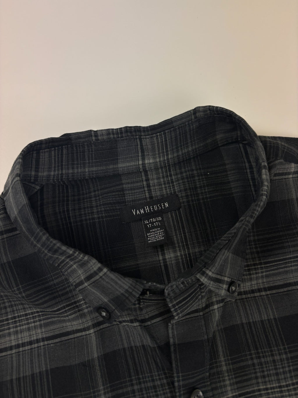 Vintage Roguehaus Plaid Cropped Button Up Shirt