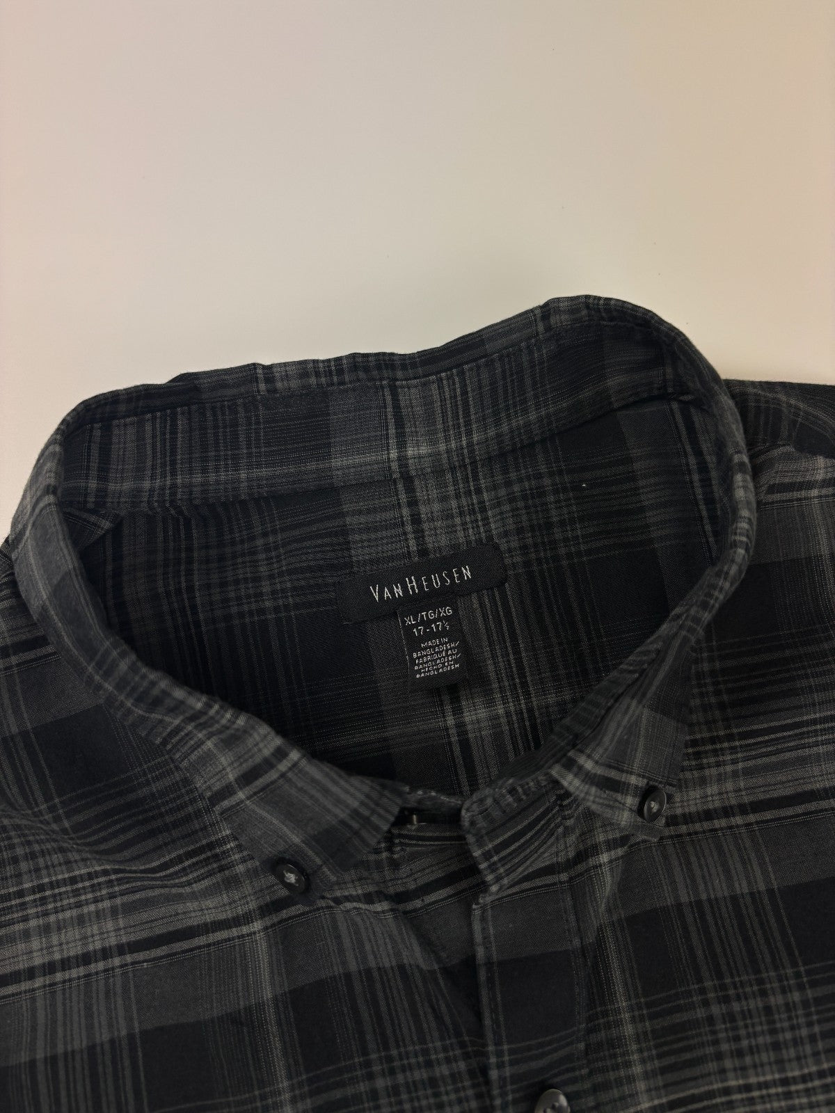 Vintage Roguehaus Plaid Cropped Button Up Shirt