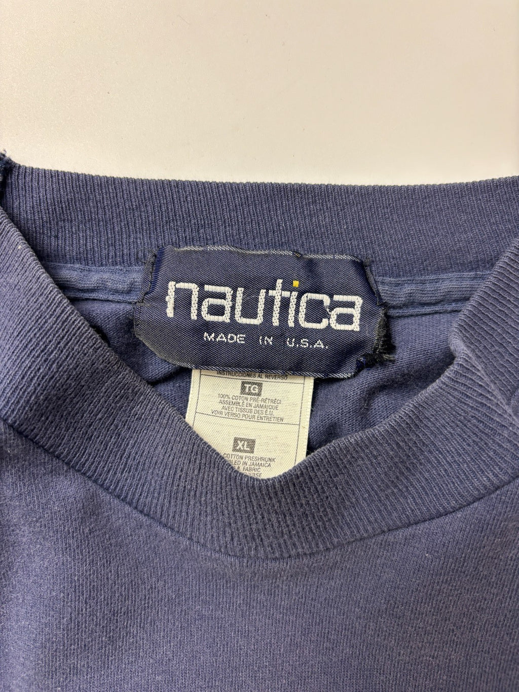 Vintage Nautica Cropped Tee