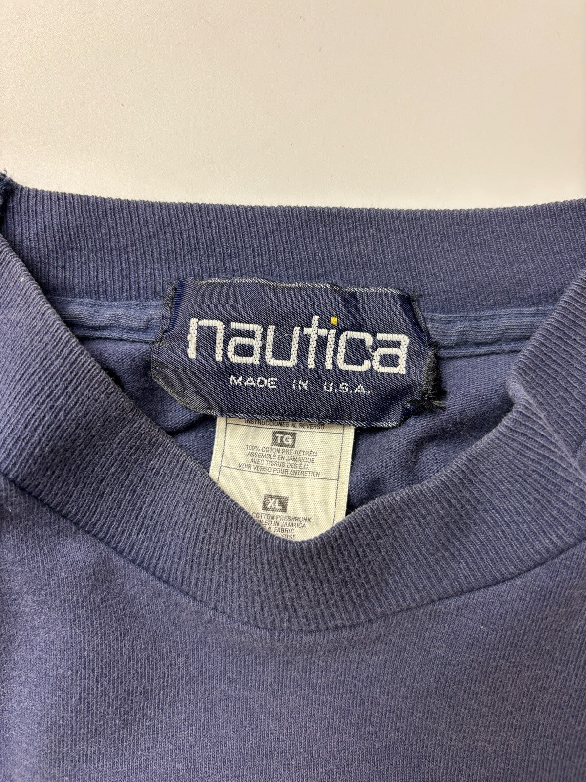 Vintage Nautica Cropped Tee