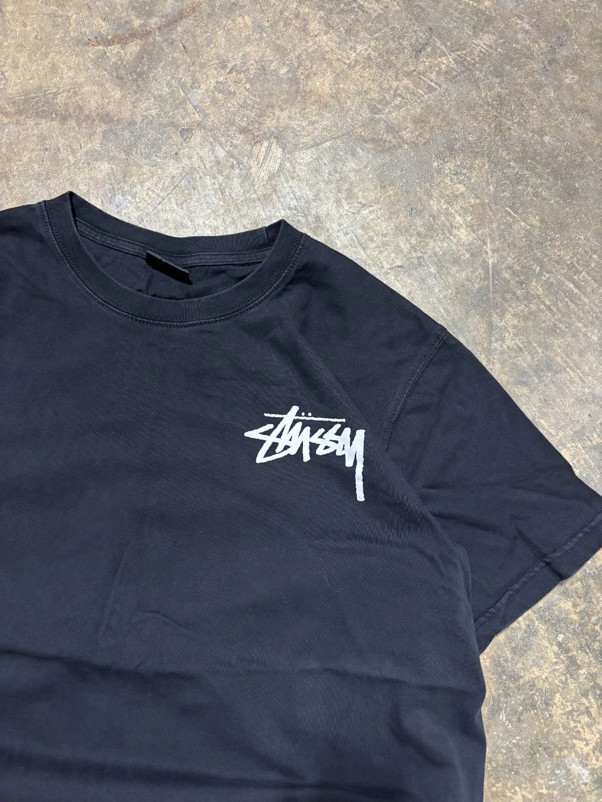 Stussy Dice T-Shirt / Size Medium / Black Graphic Tee