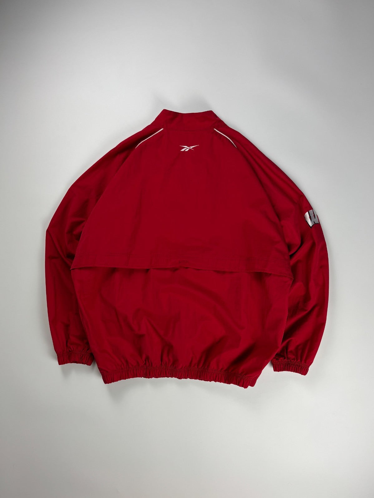 Vintage Reebok Wisconsin Badgers Windbreaker Jacket