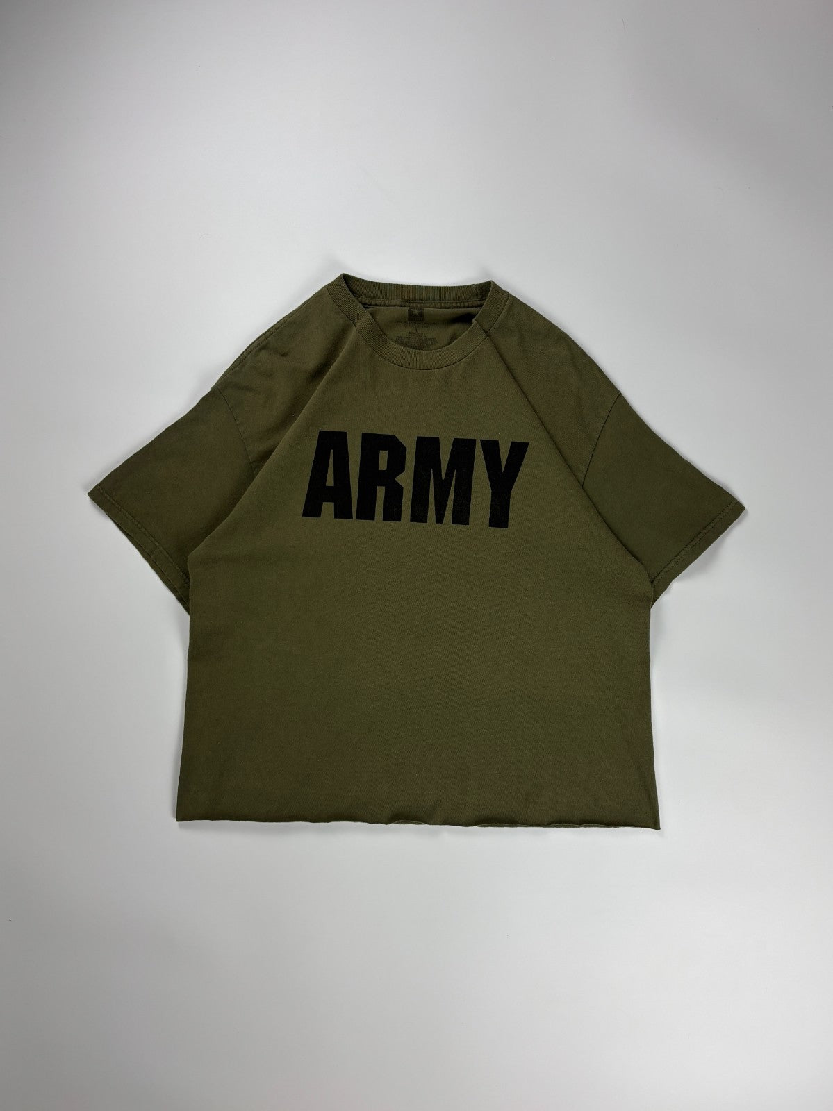 Vintage ARMY Cropped Tee