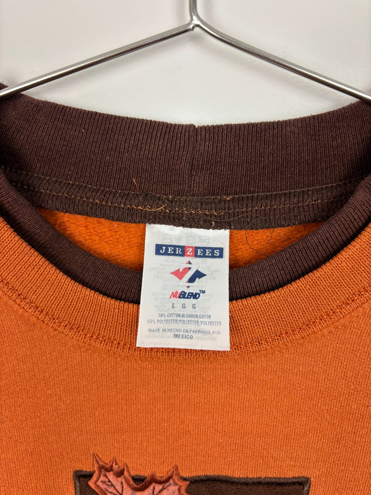 1990s Vintage Fall Leaves Sweatshirt