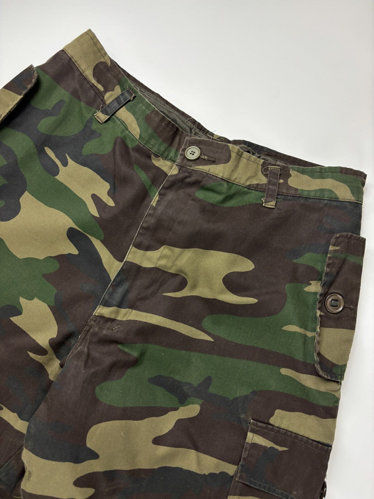 Vintage Military Insulated Cargo Camo Pants