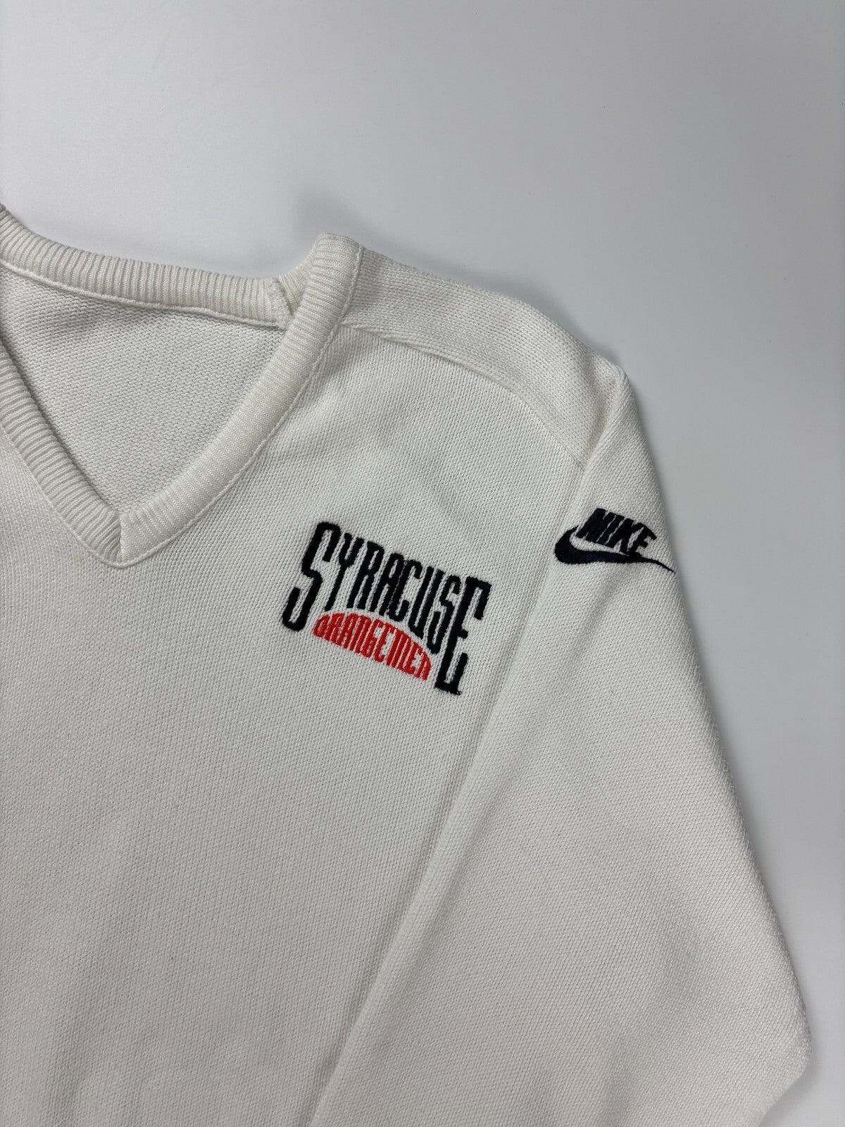 Vintage Nike Syracuse Orangemen Knit Sweater