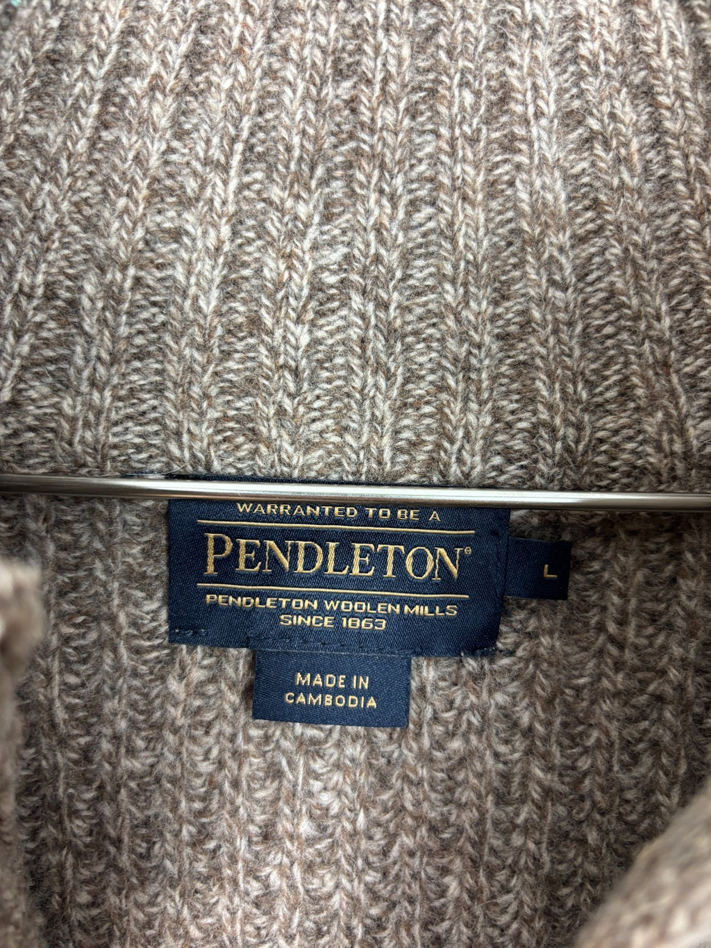 Vintage Pendleton Lamb Wool Sweater