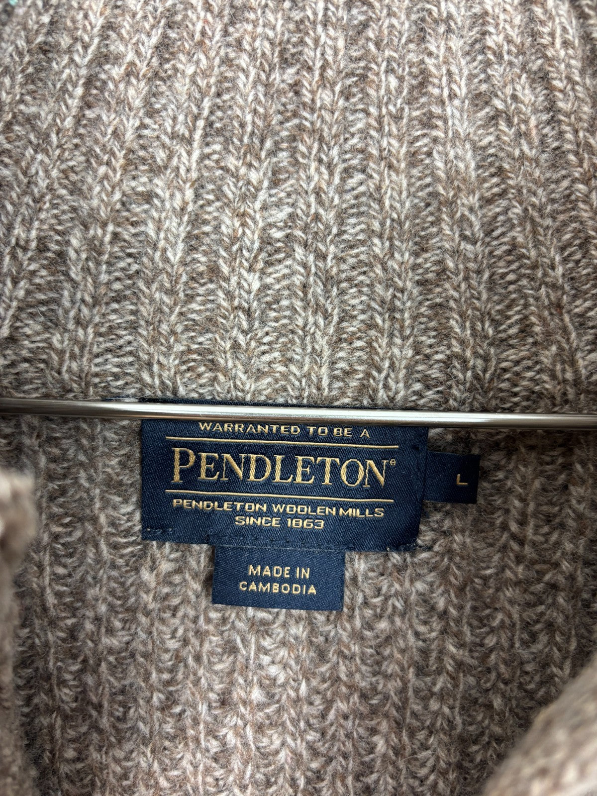 Vintage Pendleton Lamb Wool Sweater