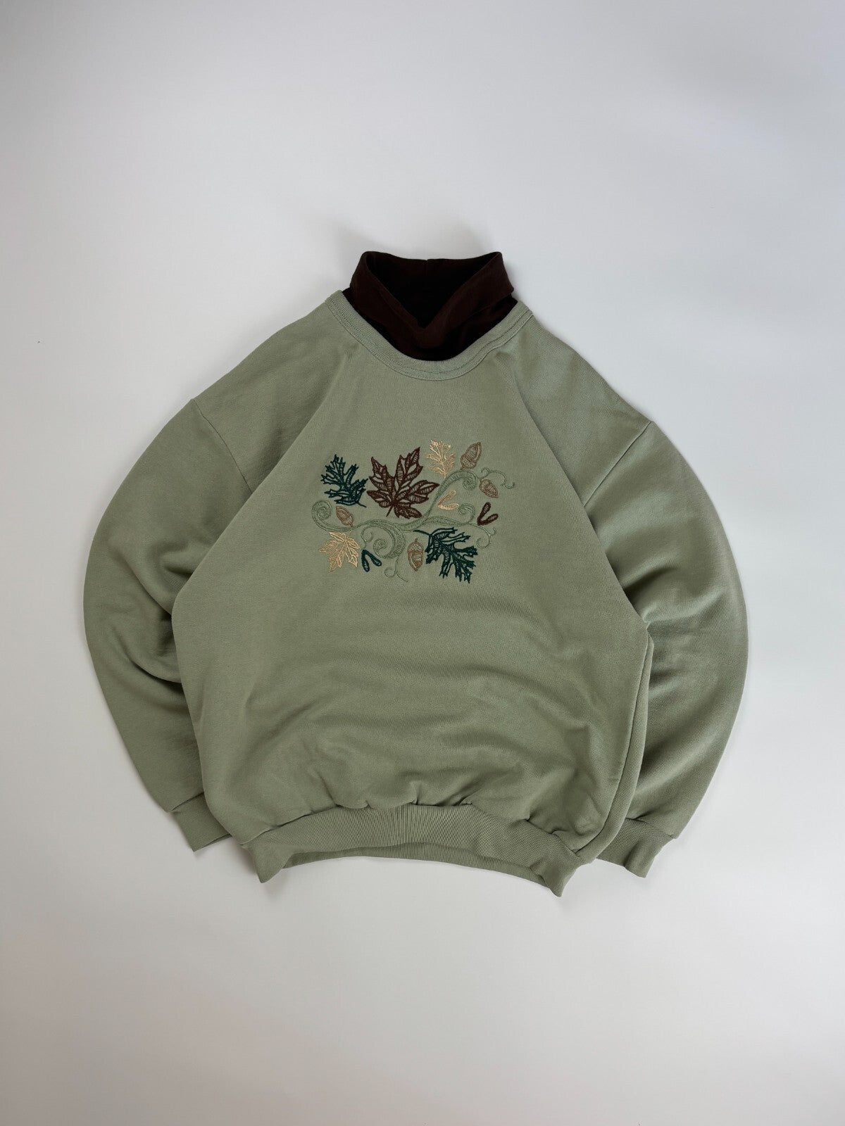 Vintage Fall Leaves Sweatshirt