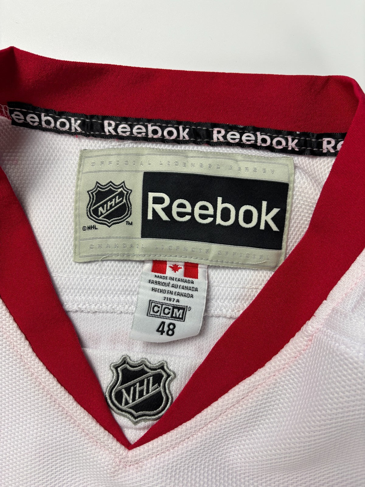 Vintage Detroit Red Wings Gustav Nyquist Away Jersey