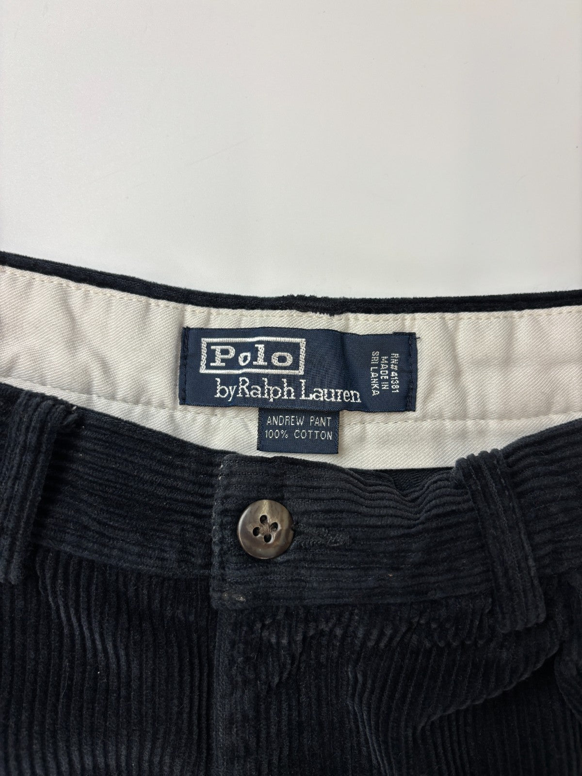 Vintage Polo Ralph Lauren Corduroy Pants