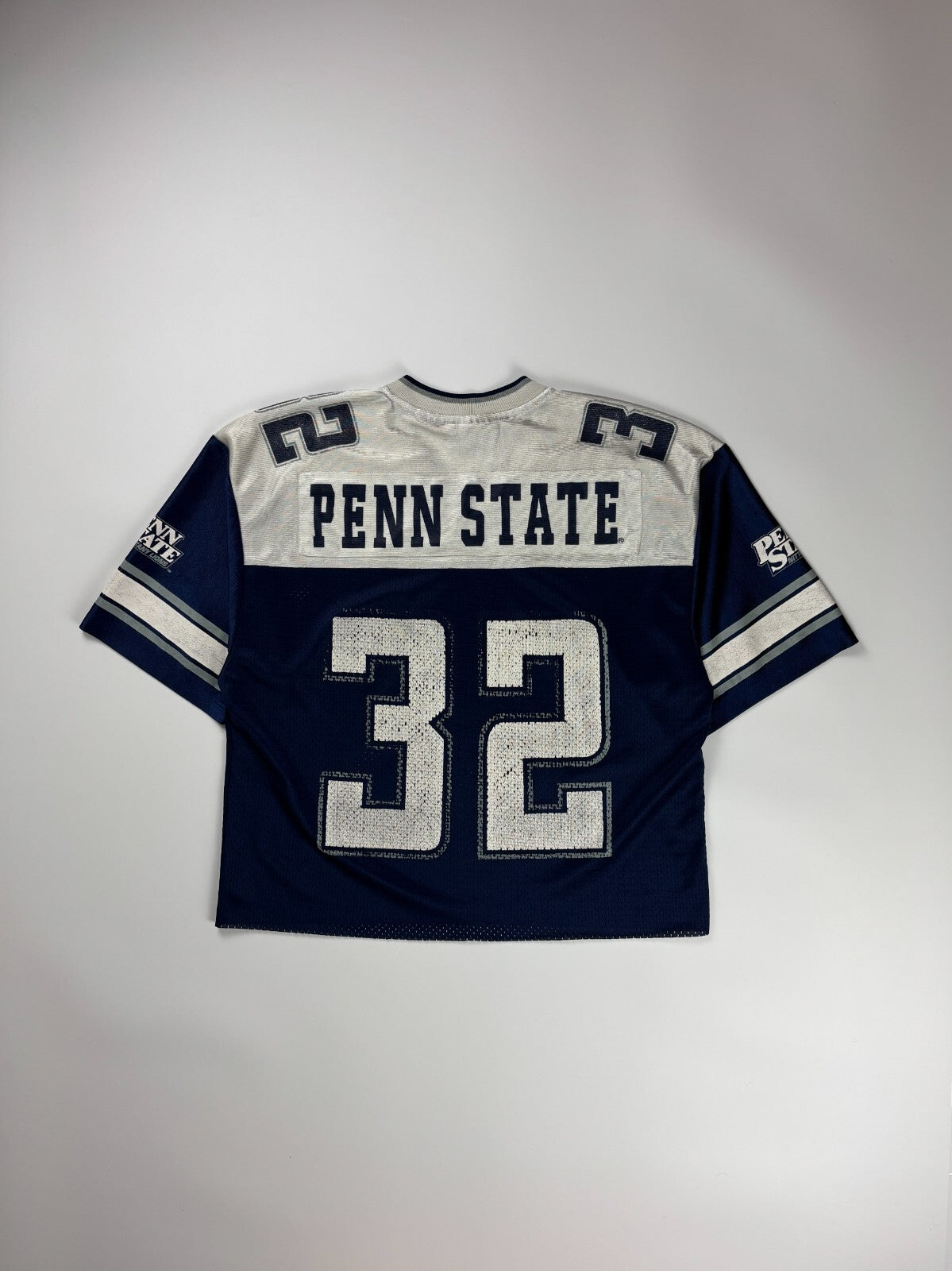 Vintage Penn State University Cropped Football Jersey