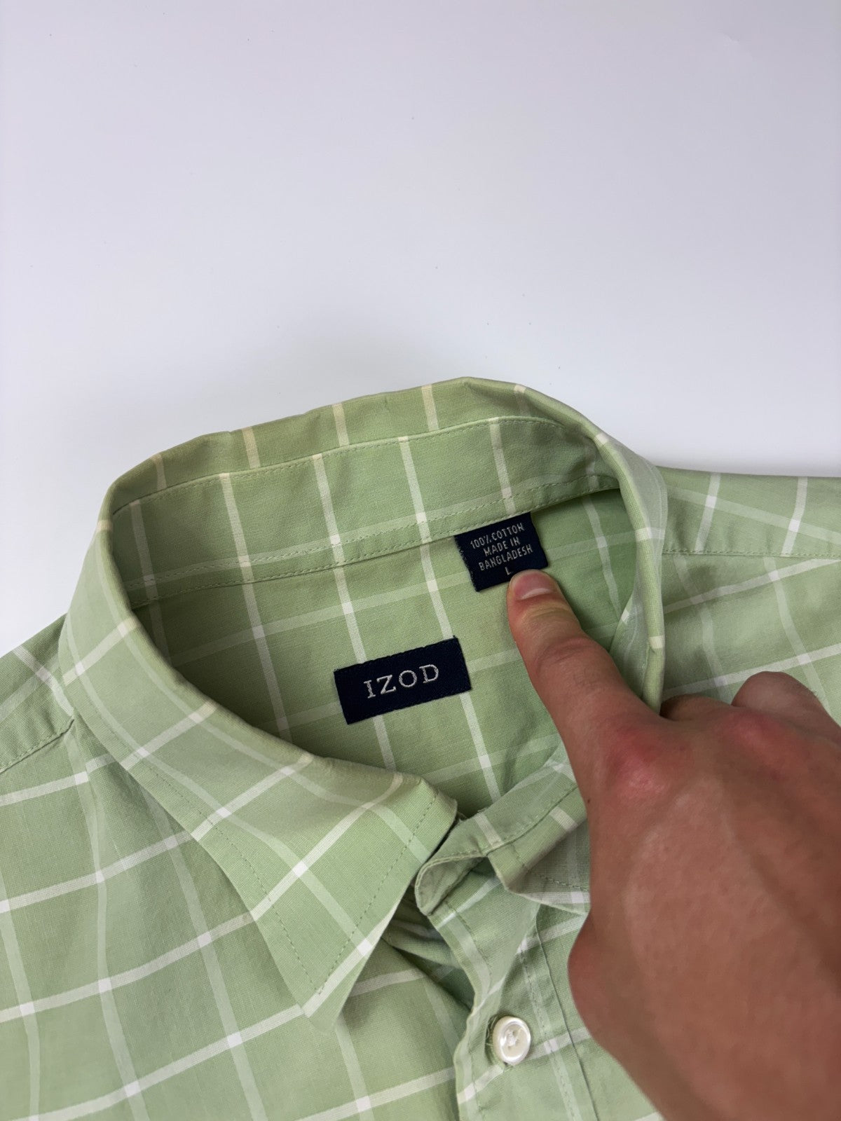 Vintage Roguehaus Plaid Cropped Button Up Shirt