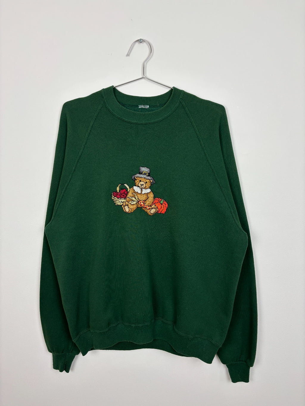 1990s Vintage Teddy Bear Embroidered Sweatshirt
