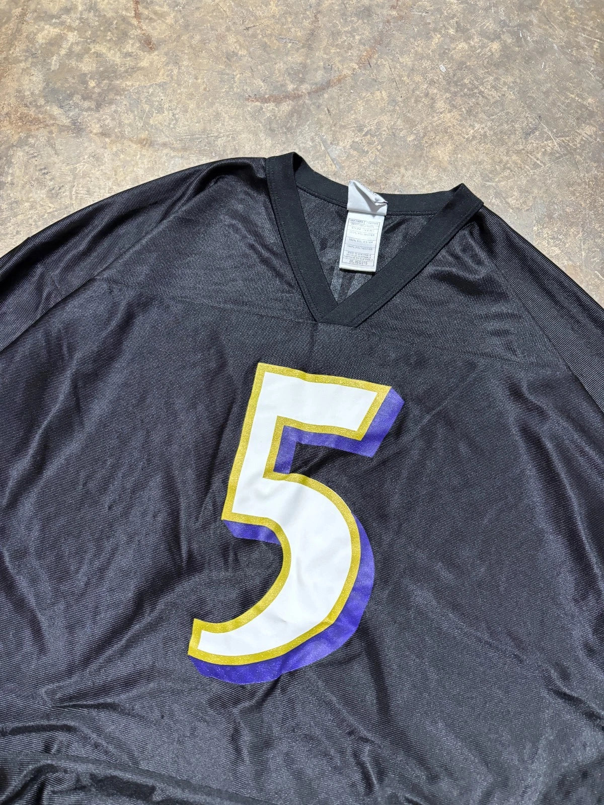 Vintage Baltimore Ravens Jersey / Joe Flacco #5 / NFL Football / Black Size 2XL