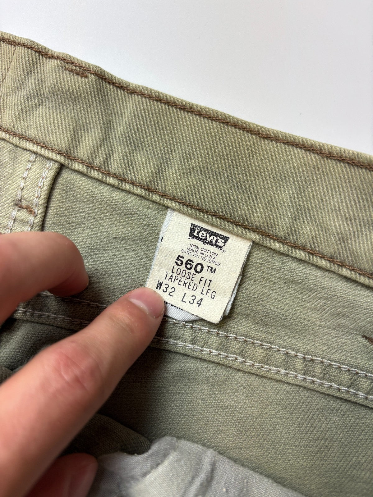 Vintage Levis Loose Fitting Jeans
