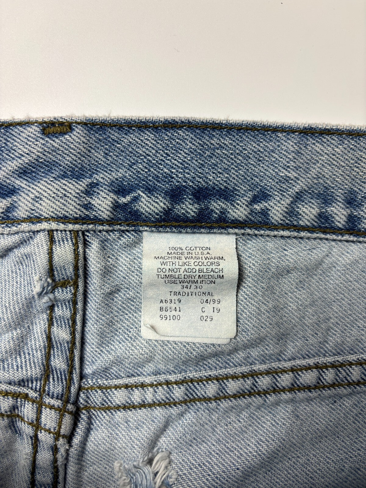 Vintage Harley Davidson Distressed Jeans