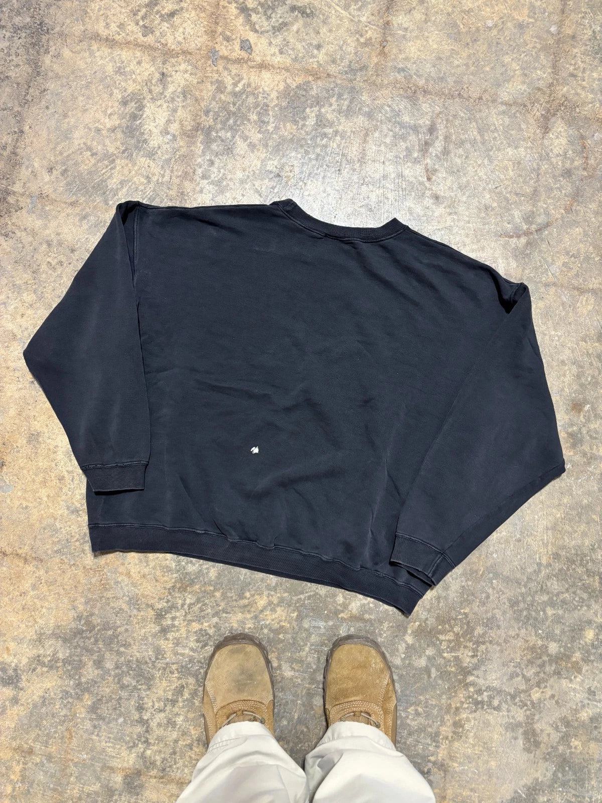 Vintage 1990s Neil Diamond Sweatshirt - Graphic Music Sweater - Size XL - Black