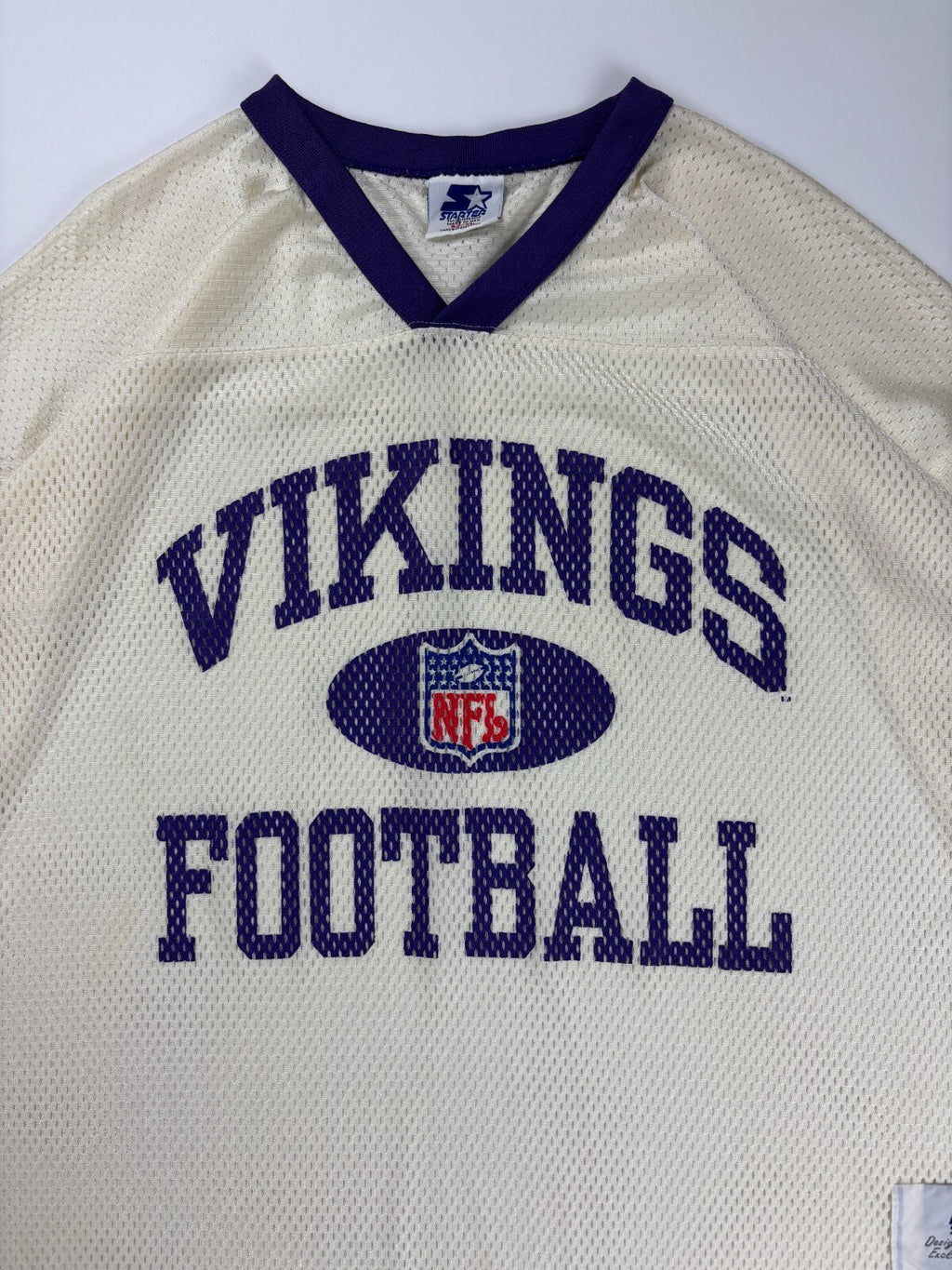 Vintage Starter Minnesota Vikings Cropped Football Jersey