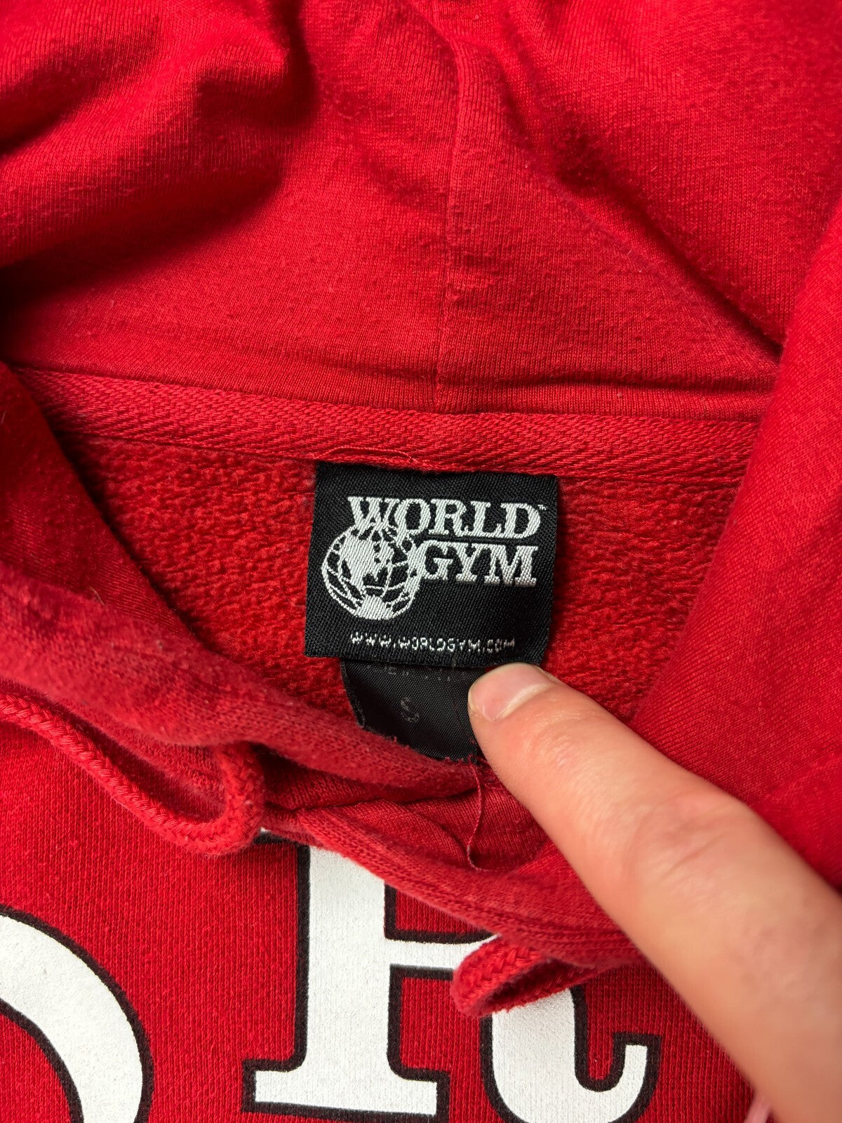 Vintage World Gym Hoodie