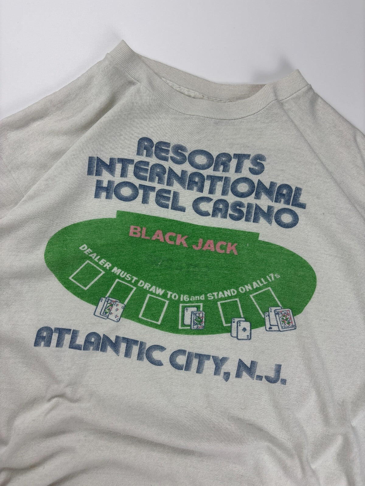 Vintage Atlantic City Blackjack Tee