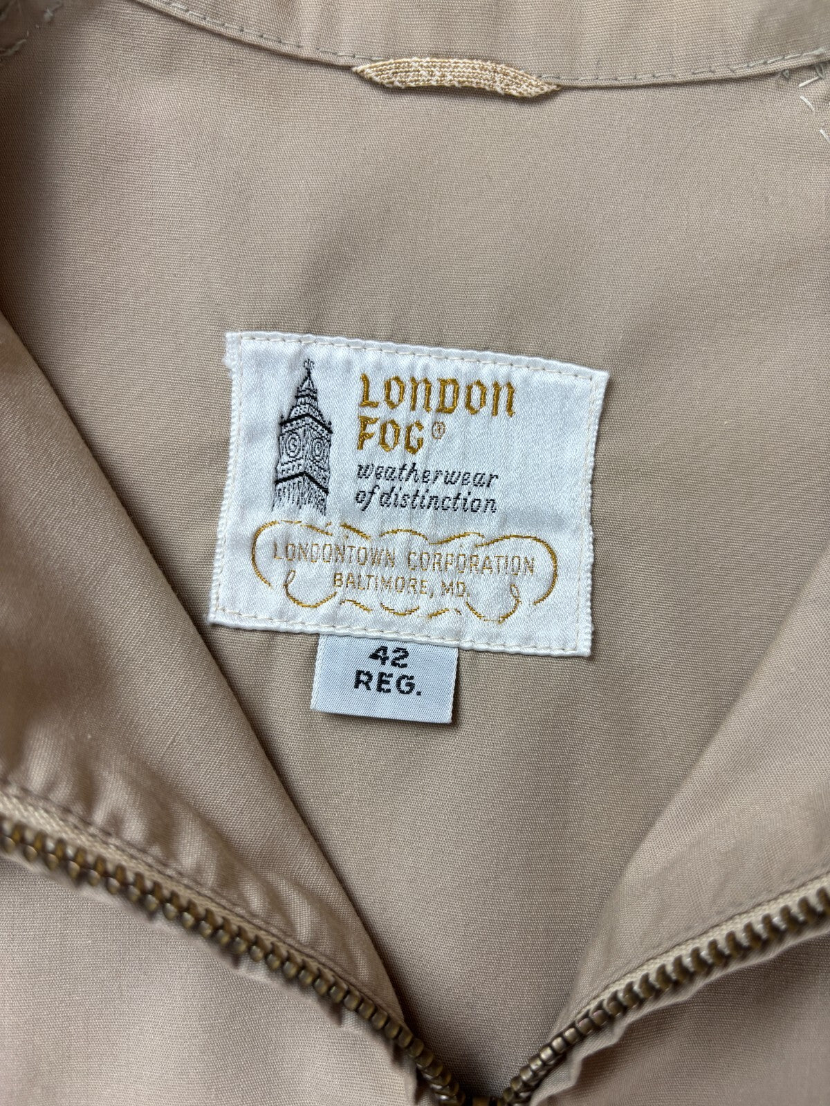 Vintage London Fog Harrington Jacket