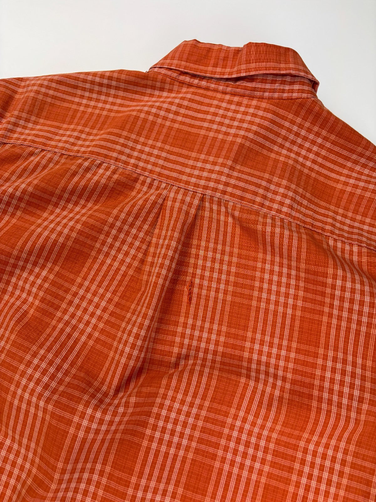 Vintage Roguehaus Plaid Cropped Button Up Shirt