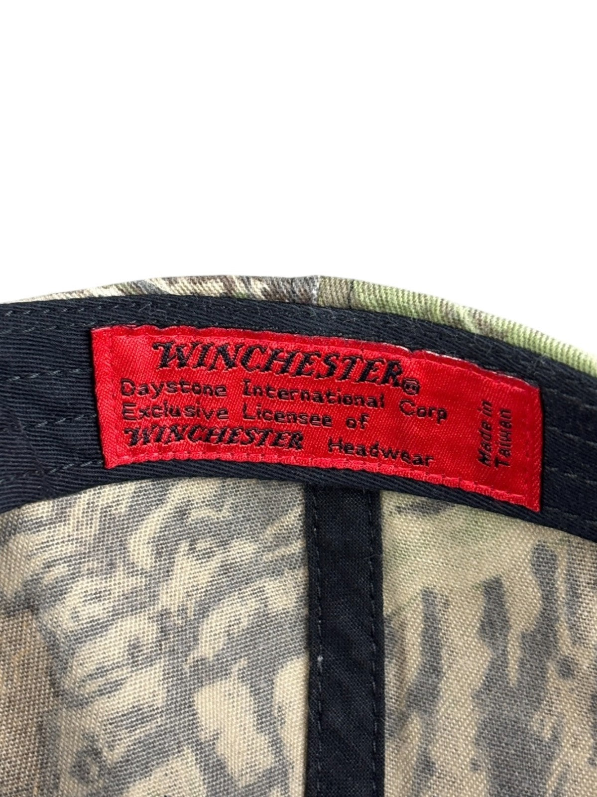 Vintage Winchester Real Tree Camo Adjustable Hat