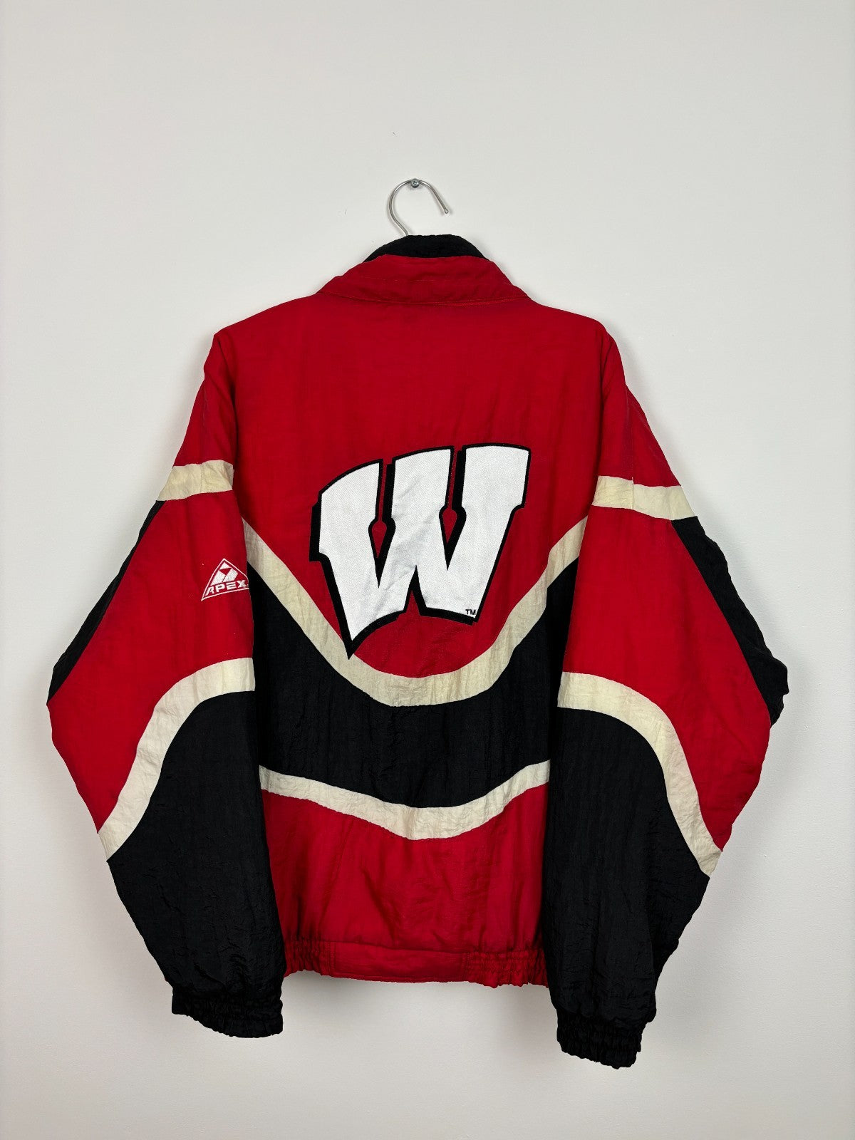 1990s Vintage Apex Wisconsin Badgers Jacket