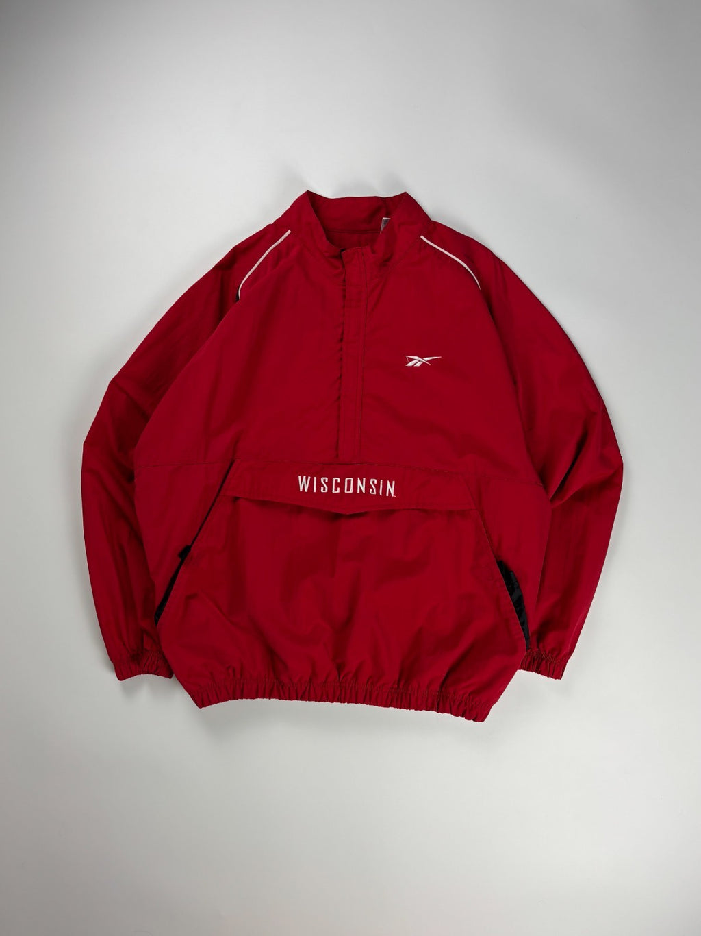 Vintage Reebok Wisconsin Badgers Windbreaker Jacket