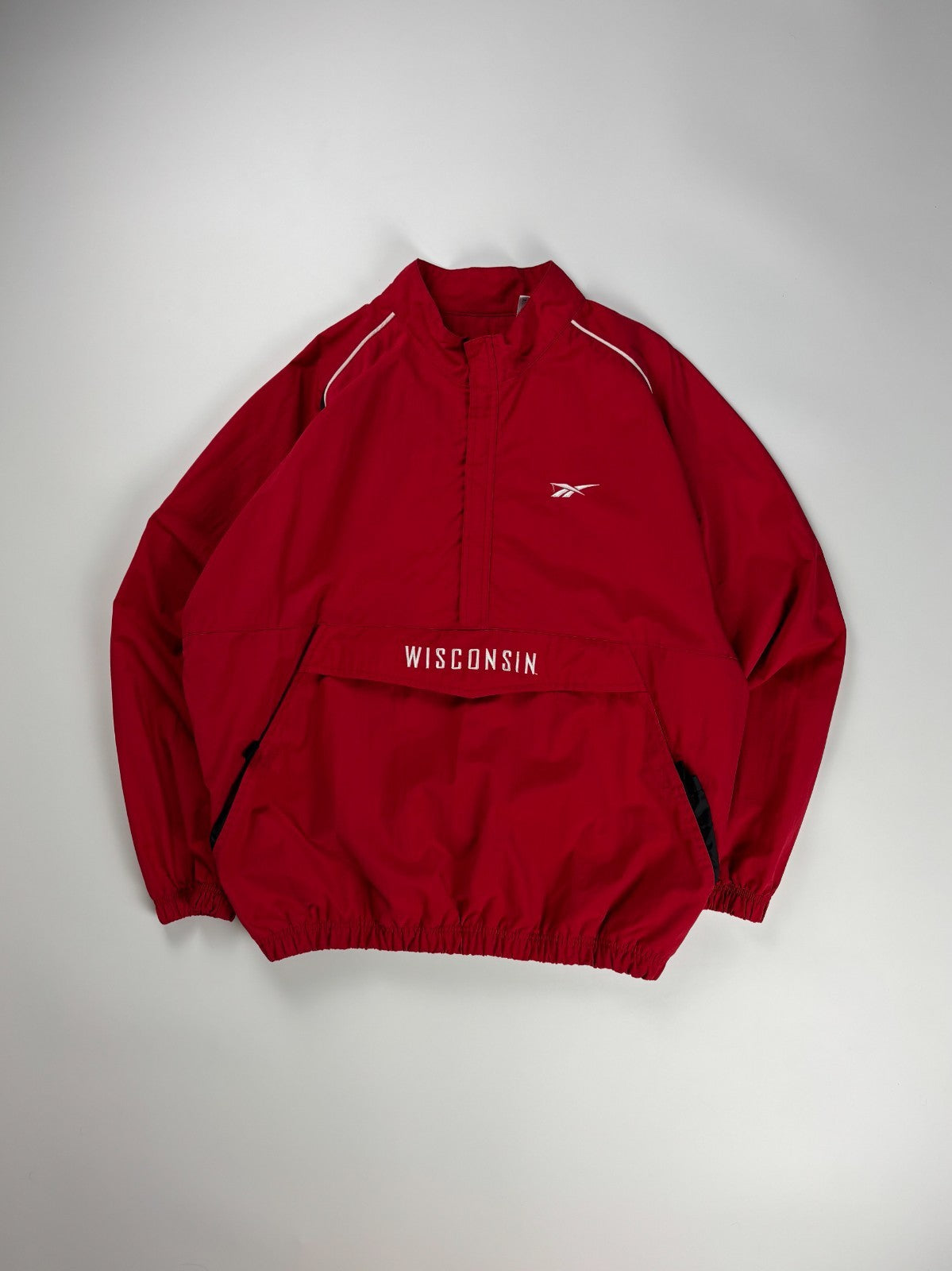 Vintage Reebok Wisconsin Badgers Windbreaker Jacket