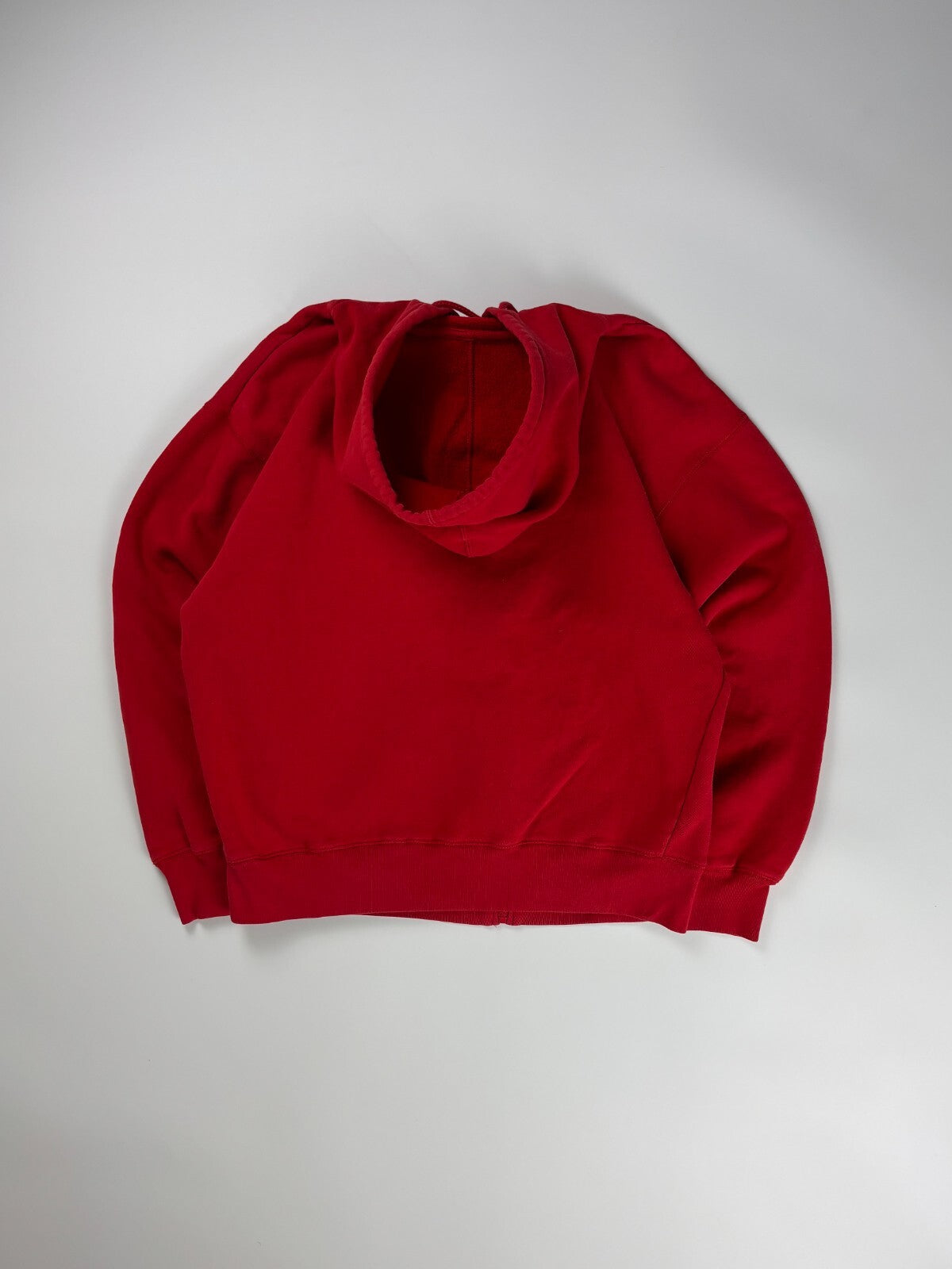 Vintage Ohio State University Zip Up Hoodie / NCAA Collegiate Sweater Medium Red