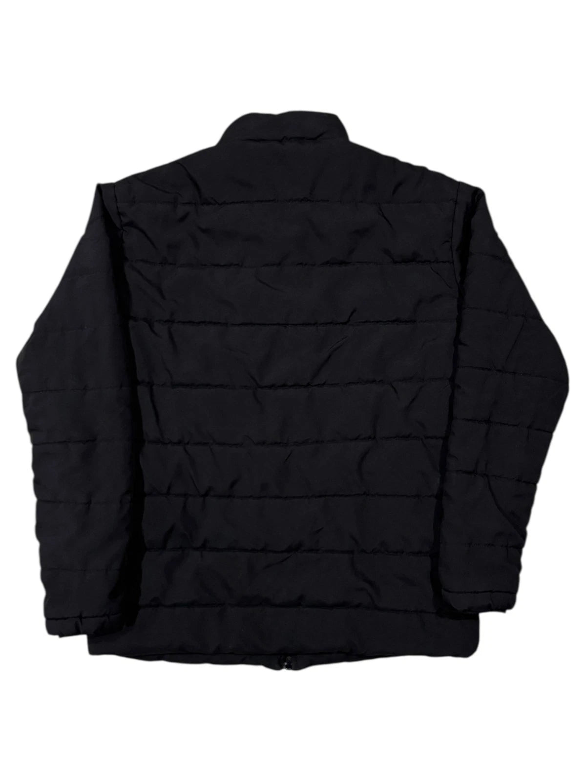 Vintage Black Nike Puffer Jacket - Size XL - Lightweight & Fleece Lined