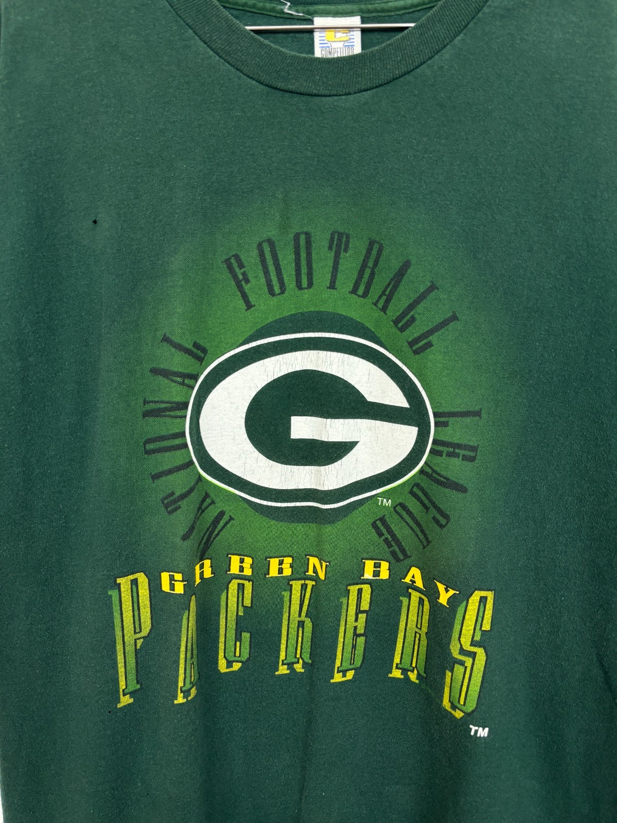 1990s Vintage Green Bay Packers Graphic Tee