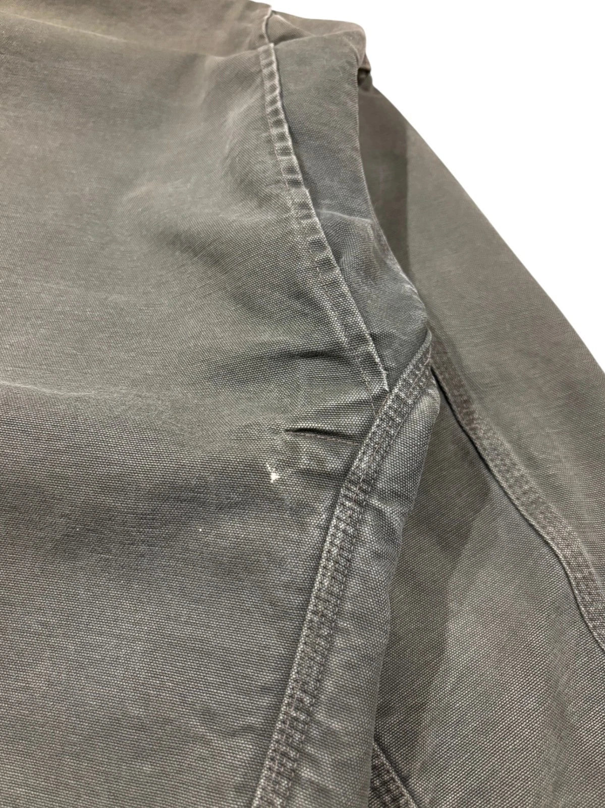 Vintage 1990s Carhartt Detroit Jacket Plaid Blanket Lined Size Medium J97 MOS