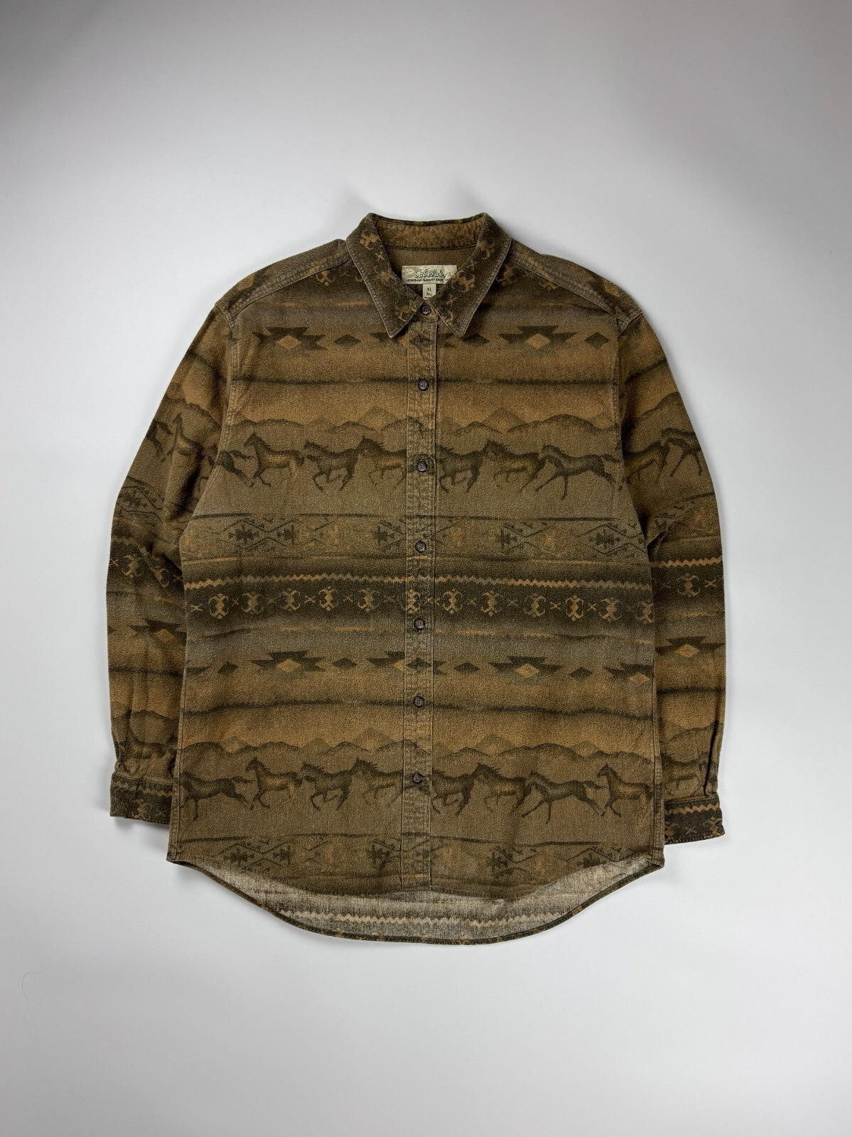 Vintage Cabela's Western Button Up Shirt