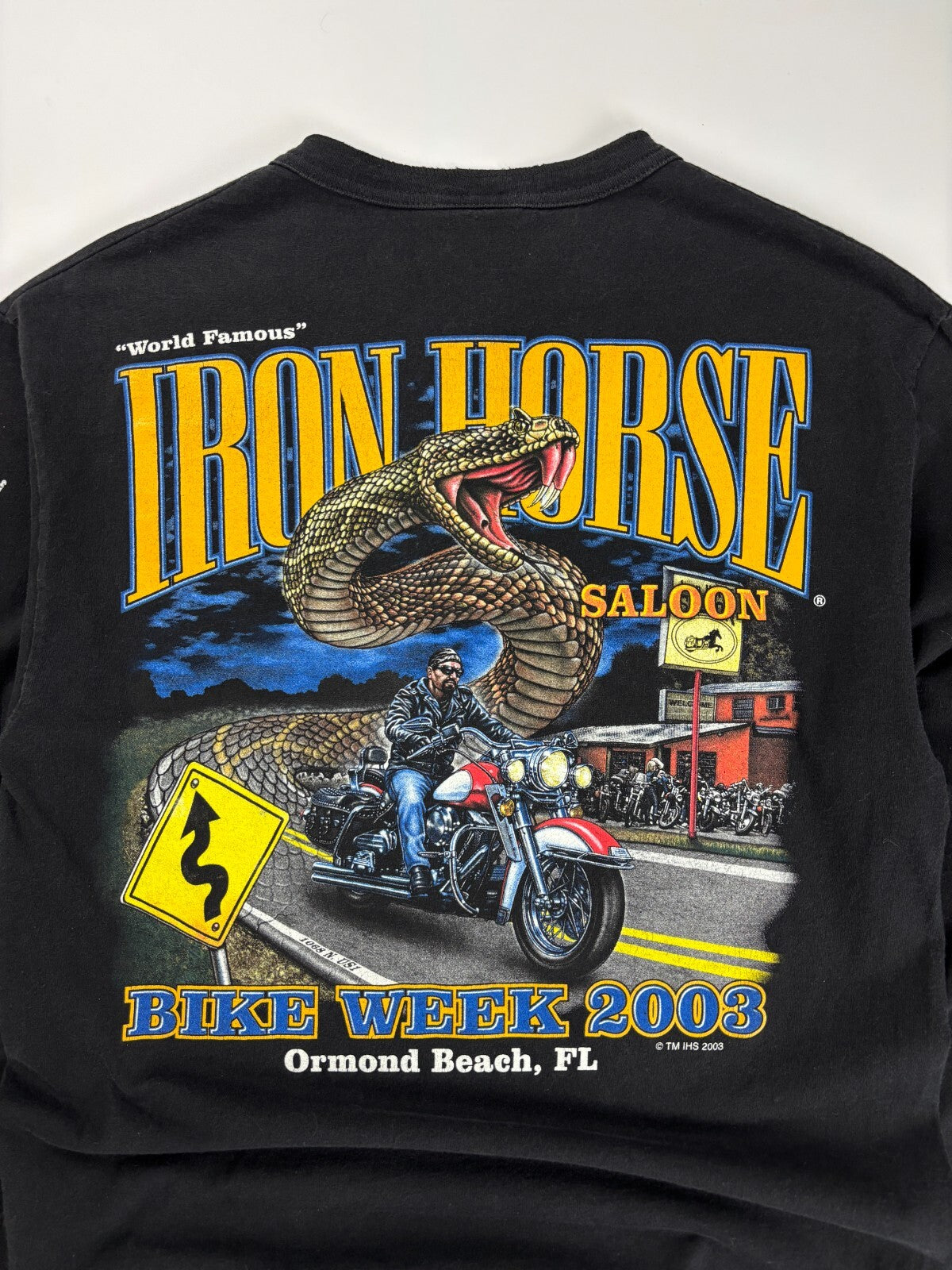 Vintage Iron Horse Bike Week Tee