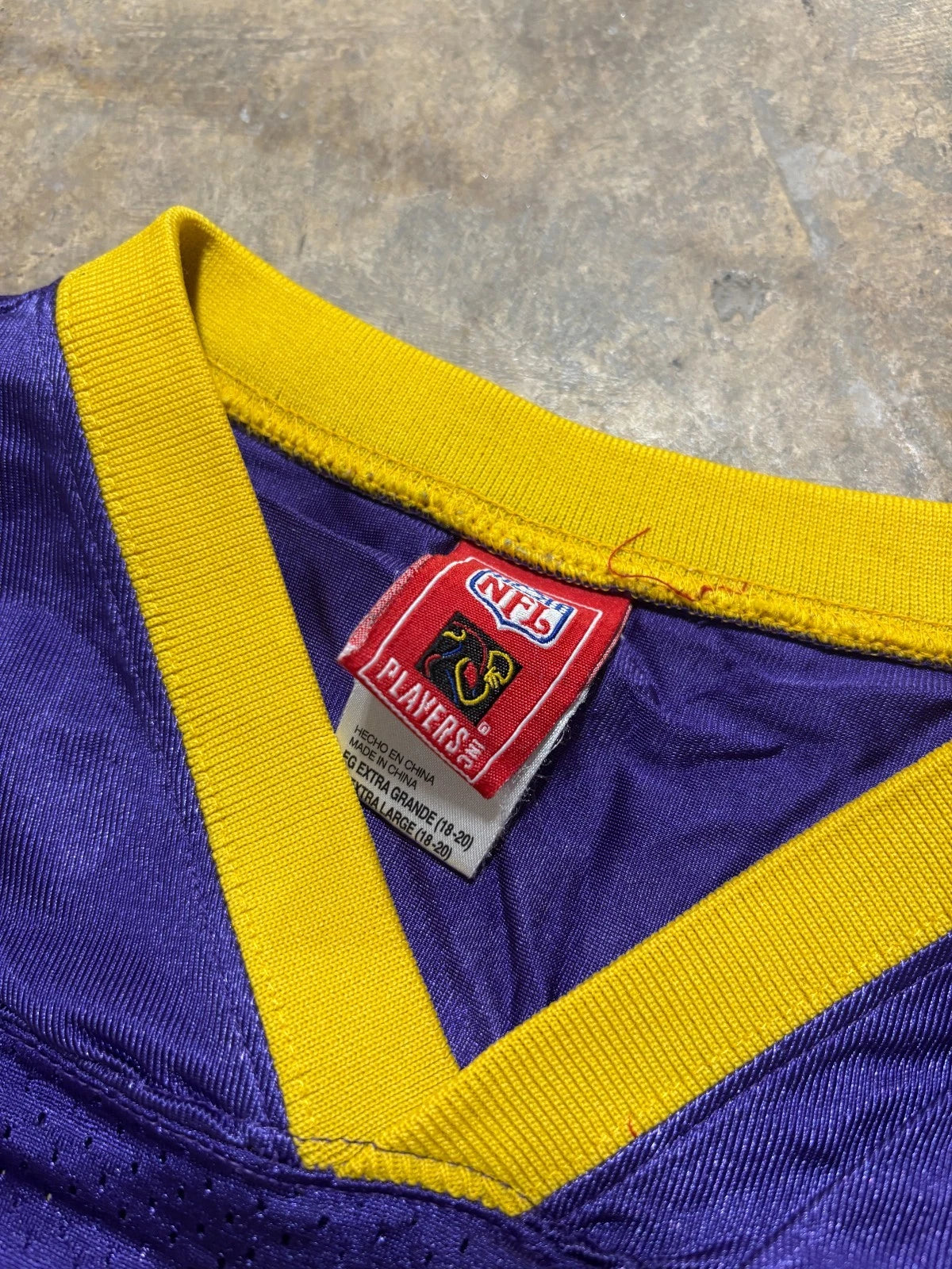 Vintage Minnesota Vikings Jersey / Adrian Peterson #28 / NFL / Purple Size XL