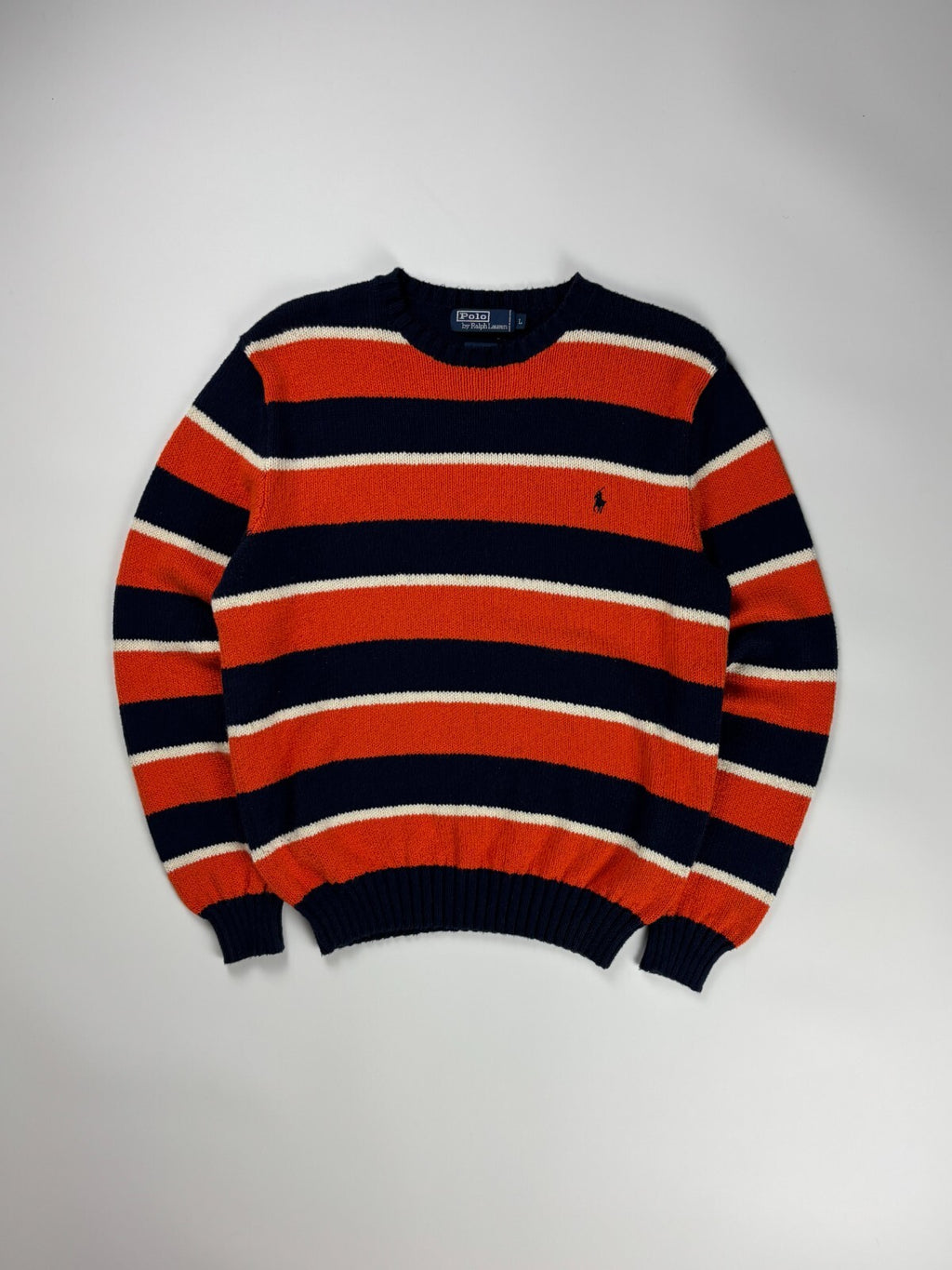 Vintage Striped Polo Ralph Lauren Knit Sweater