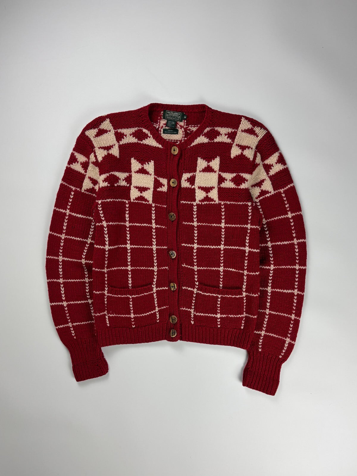Vintage Ralph Lauren Country Hand Knit Sweater