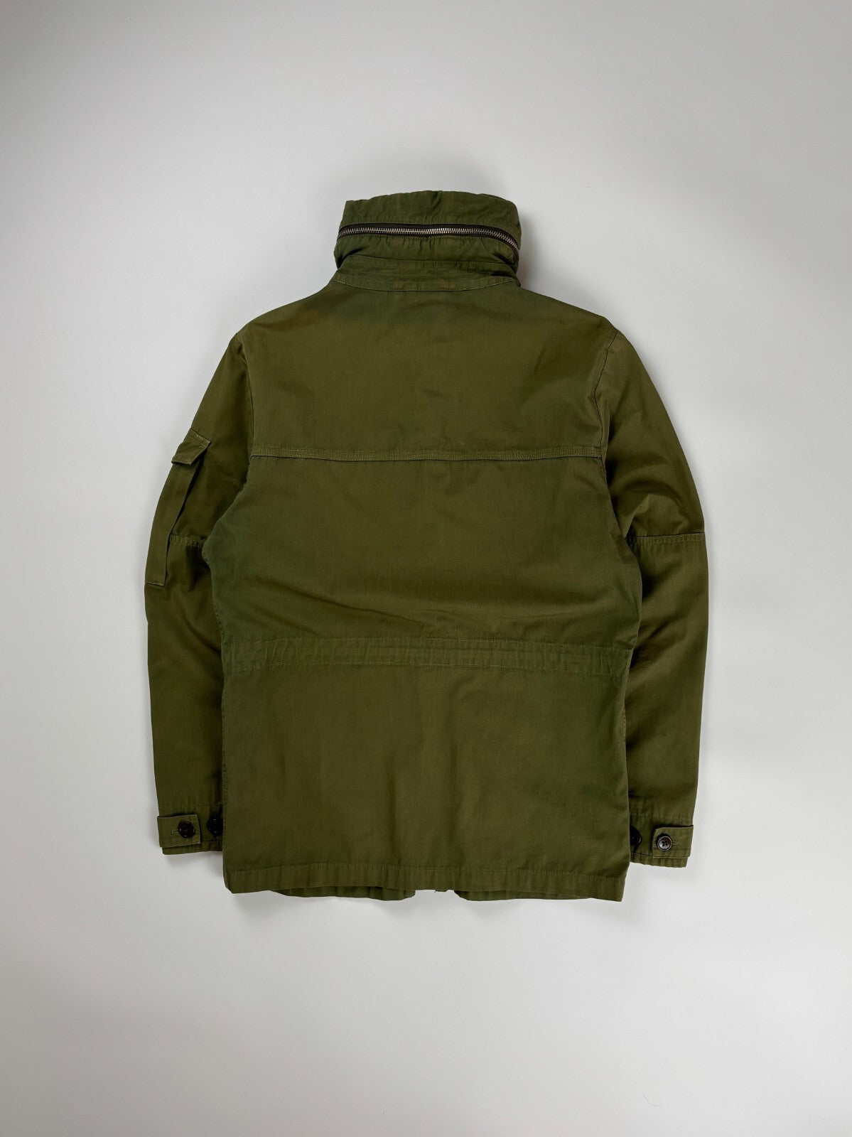 Vintage J.Crew Military Zip Up Jacket