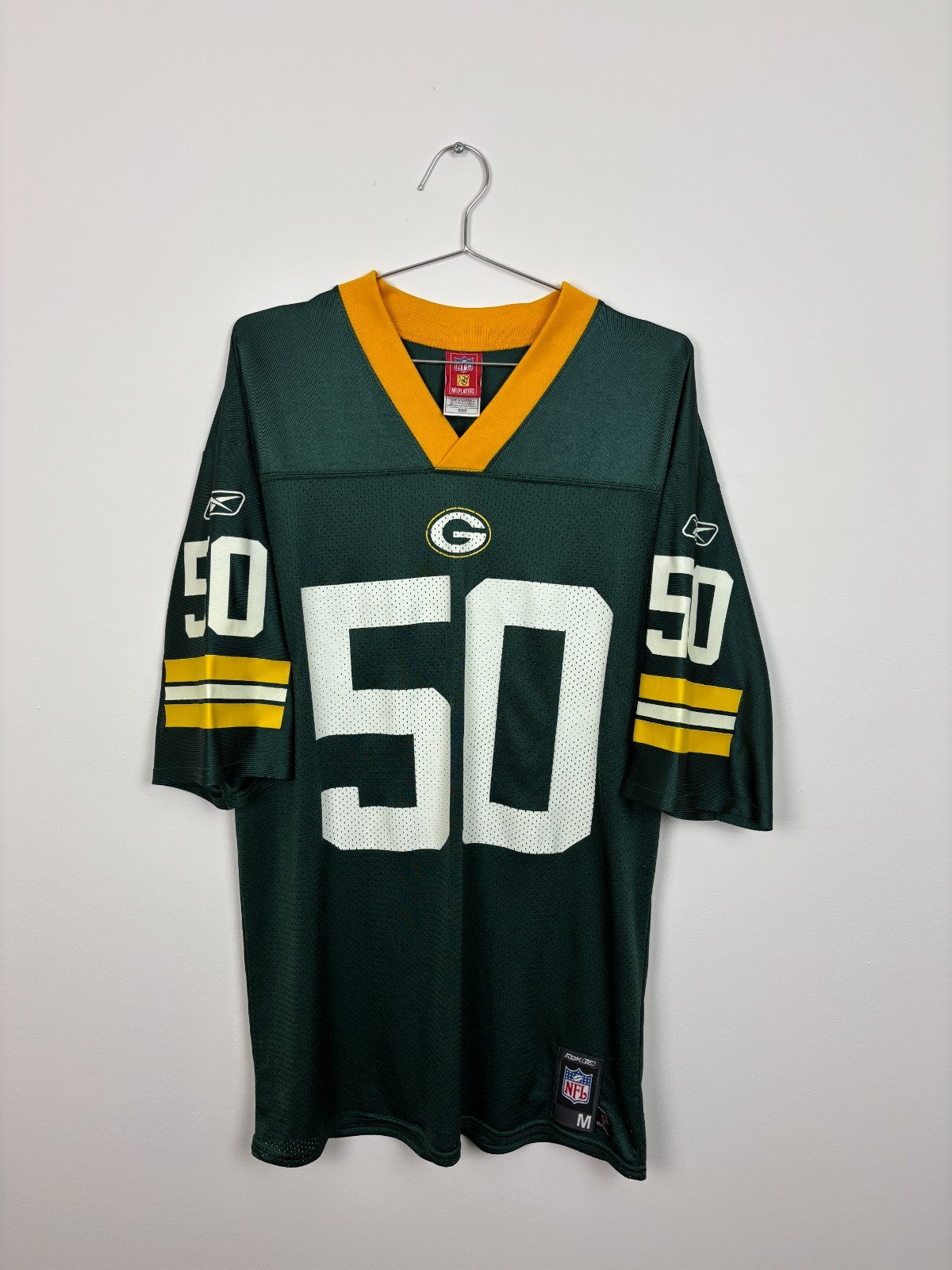 Vintage Reebok Green Bay Packers Jersey