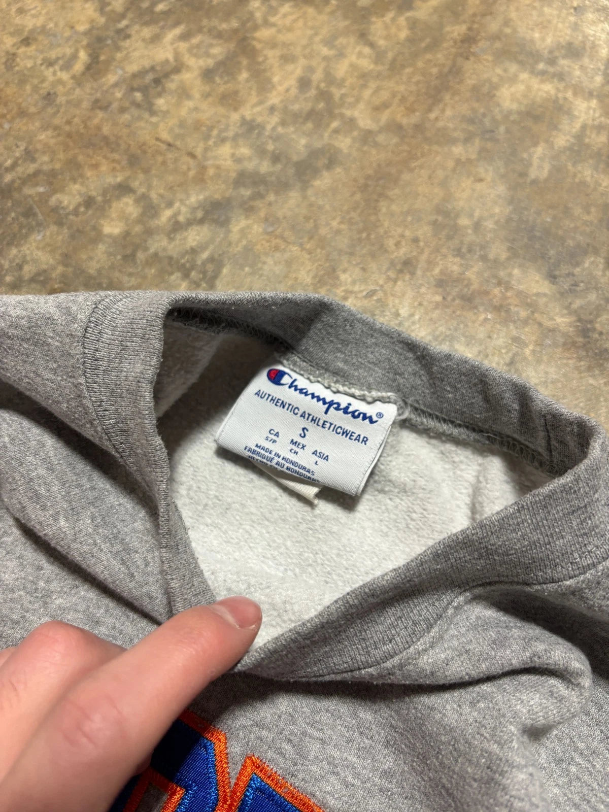 Vintage Champion Florida Gators Sweatshirt - NCAA Sweater - Size Small - Gray