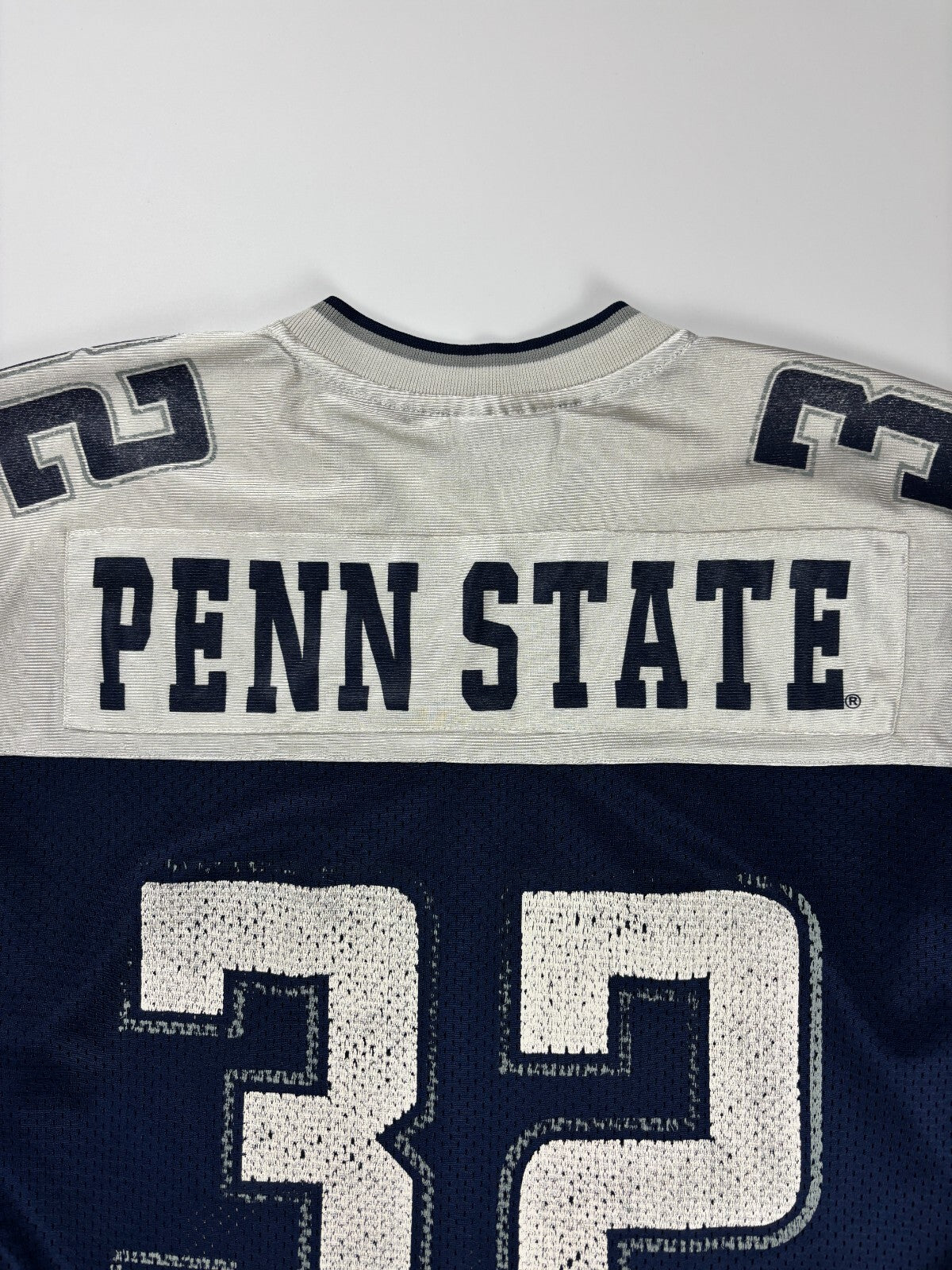 Vintage Penn State University Cropped Football Jersey