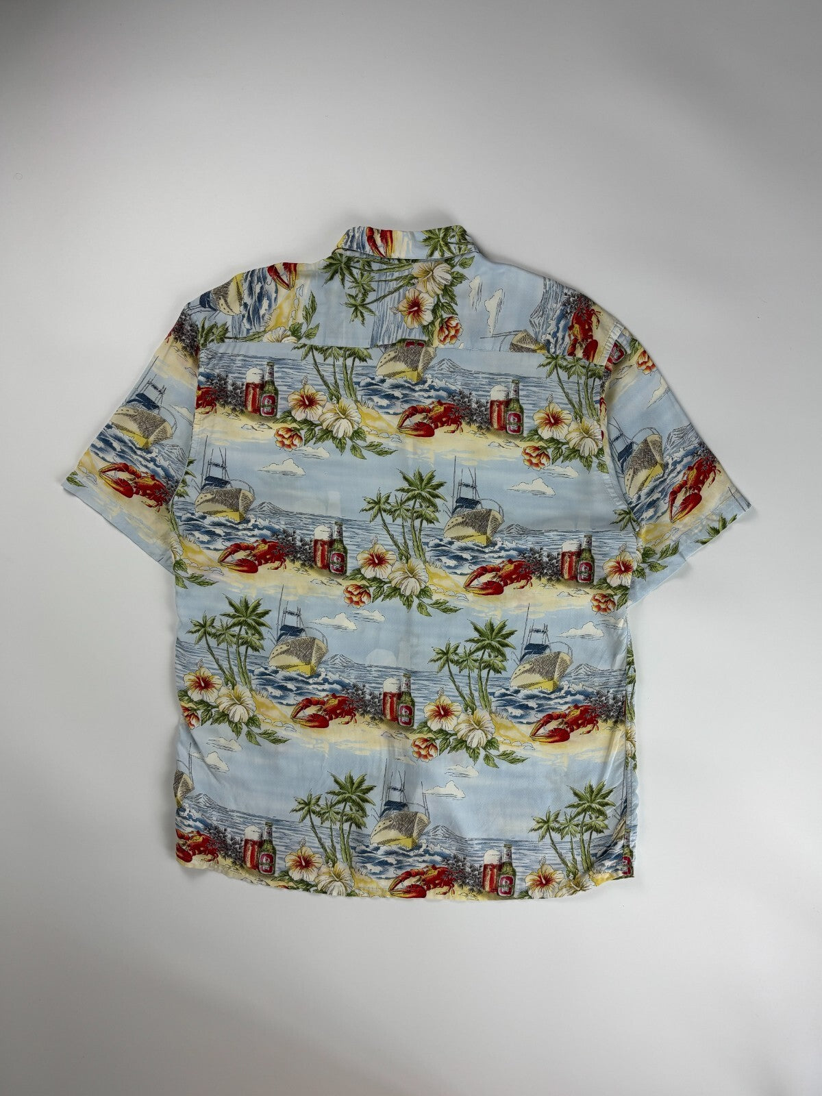 Vintage Campia Moda Hawaiian Button Up Shirt