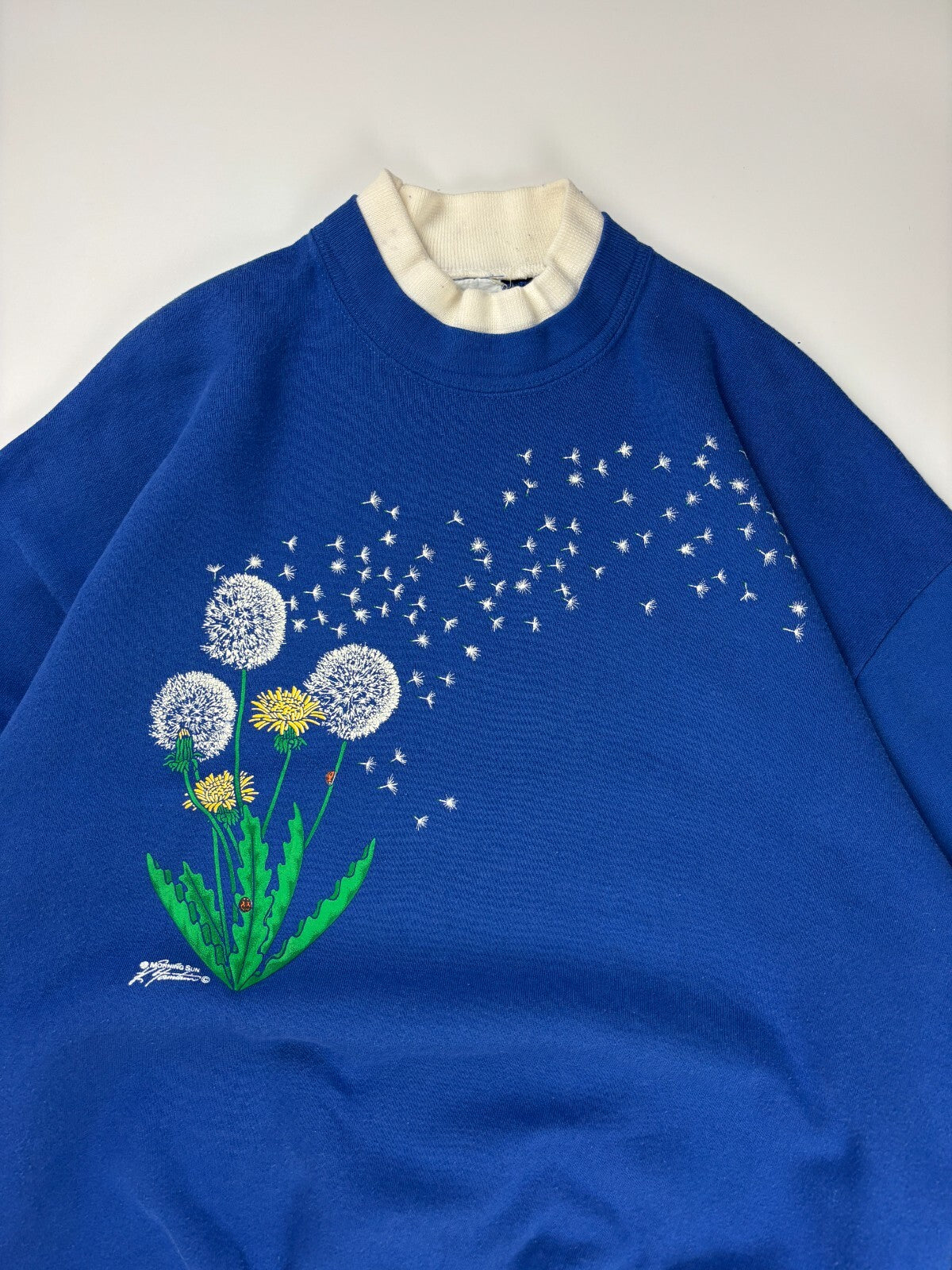 Vintage Dandelion Flower Sweatshirt
