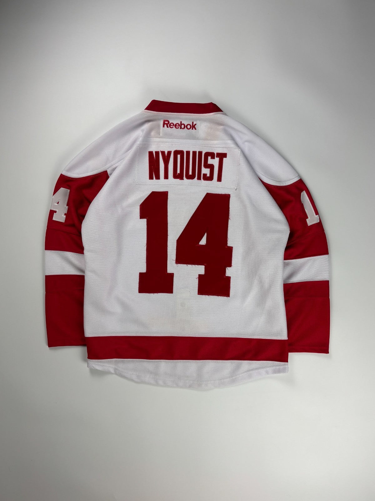 Vintage Detroit Red Wings Gustav Nyquist Away Jersey