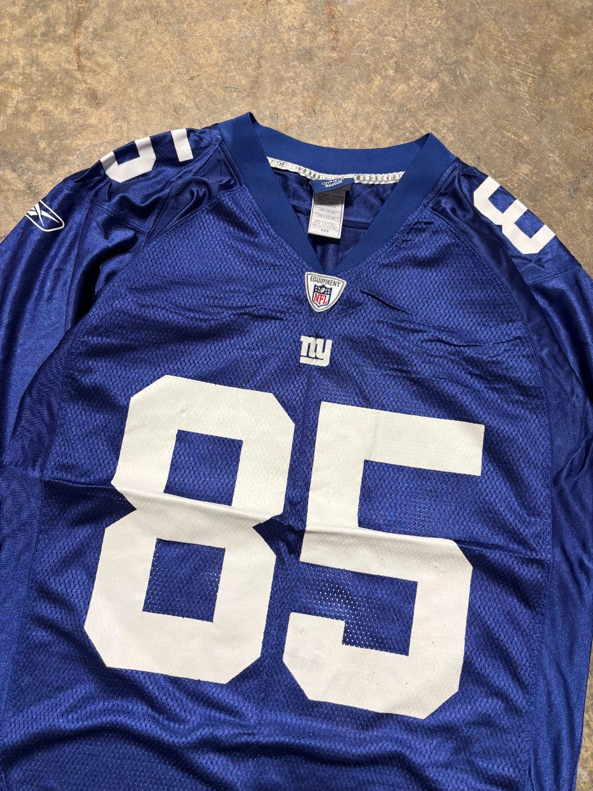 Vintage New York Giants Jersey / Paulson Adema #85 / NFL / Reebok Blue / Size M