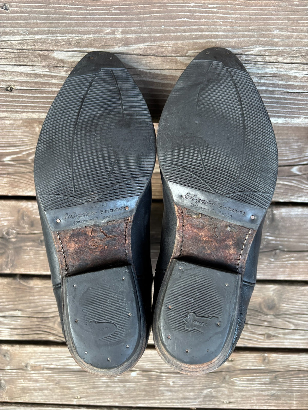 Vintage Western Leather Cowboy Boots
