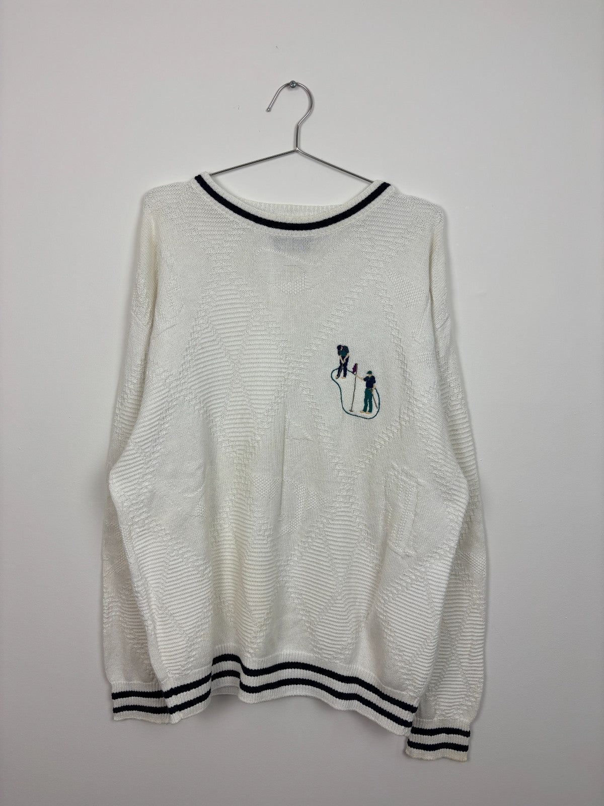 1990s Vintage Expressions Golf Knit Sweater